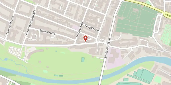 Karte der Umgebung von Wiesentalstr 6, 90419 Nürnberg