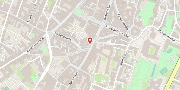 Karte der Umgebung von Brotstraße 29, 54290 Trier