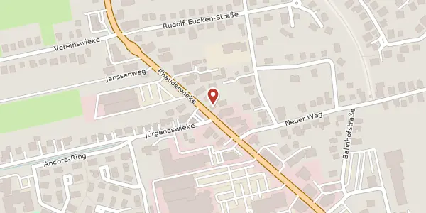 Karte der Umgebung von Rhauderwieke 28, 26817 Rhauderfehn