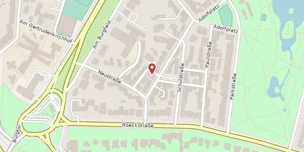 Karte der Umgebung von Lange Reihe 9, 23568 Lübeck