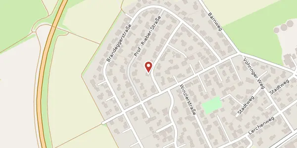 Karte der Umgebung von St. Anna-Straße 14, 88527 Unlingen