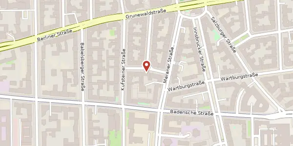 Karte der Umgebung von Bozener Straße 11, 10825 Berlin