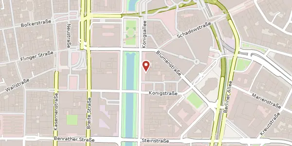 Karte der Umgebung von Königsallee 26, 40212 Düsseldorf