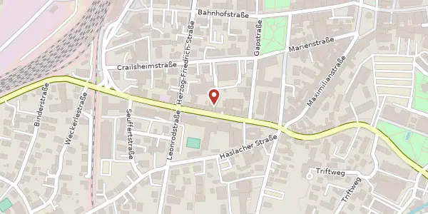 Karte der Umgebung von Rosenheimerstr. 22, 83278 Traunstein