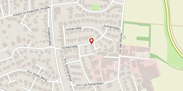 Karte der Umgebung von Höhenweg 46, 63303 Dreieich