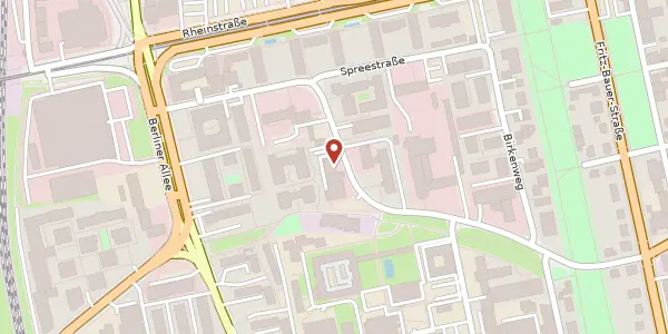 Karte der Umgebung von Havelstr. 16, 64295 Darmstadt