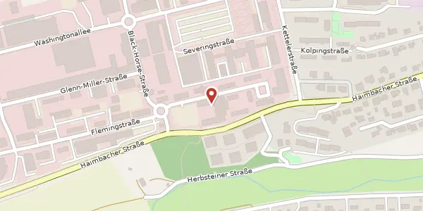 Karte der Umgebung von Agnes-Huenninger-Straße 2-4, 36041 Fulda