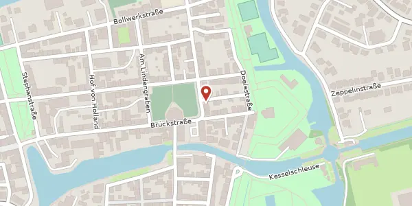 Karte der Umgebung von Nordertorstr. 4, 26725 Emden