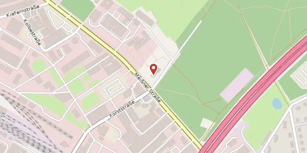 Karte der Umgebung von Forststraße 22, 01445 Radebeul