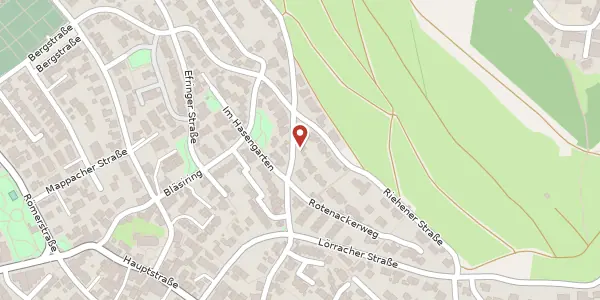 Karte der Umgebung von Wittlinger Straße 18, 79576 Weil am Rhein