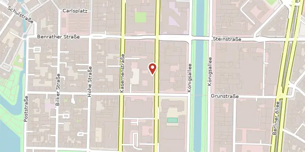 Karte der Umgebung von Breite Str. 29-31, 40213 Düsseldorf