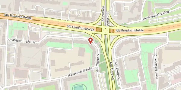 Karte der Umgebung von Alt-Friedrichsfelde 40, 10315 Berlin
