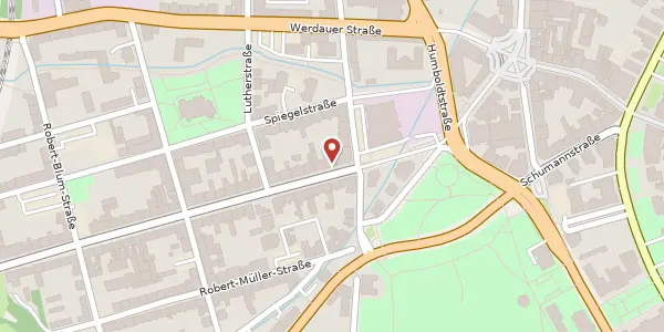 Karte der Umgebung von Bahnhofstraße 6, 08056 Zwickau