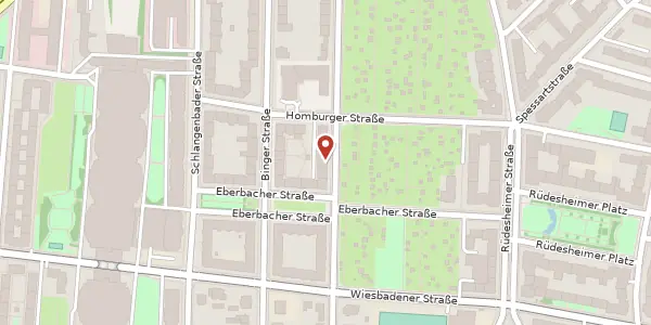 Karte der Umgebung von Johannisberger Straße 17 A, 14197 Berlin