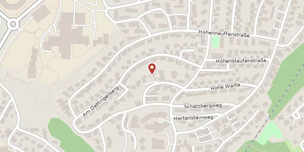Karte der Umgebung von Pulverweg 6, 72488 Sigmaringen
