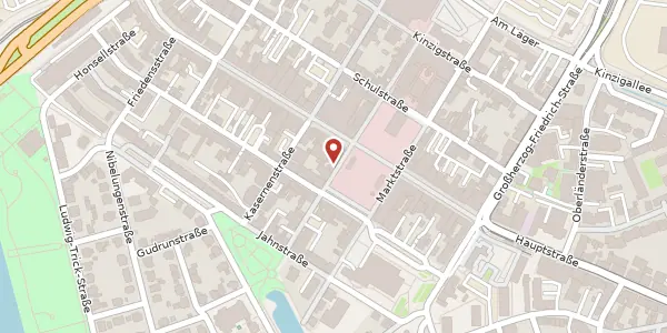 Karte der Umgebung von Blumenstraße 15 a, 77694 Kehl