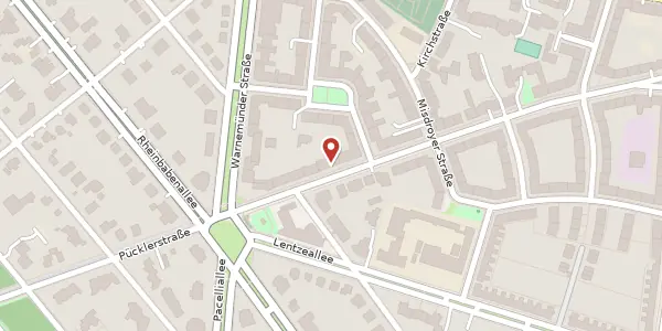 Karte der Umgebung von Heiligendammer Straße 15, 14199 Berlin