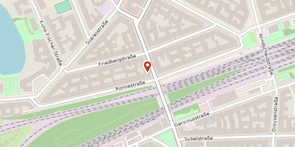 Karte der Umgebung von Holtzendorffstraße 7, 14057 Berlin