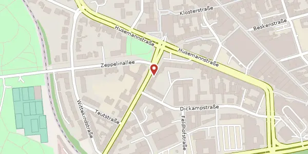 Karte der Umgebung von Rotthauser Str. 5, 45879 Gelsenkirchen