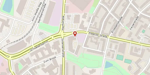 Karte der Umgebung von Preetzer Straße 2, 24143 Kiel