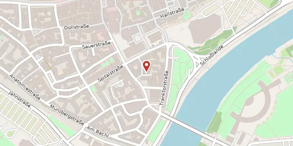 Karte der Umgebung von Manggasse 8, 85049 Ingolstadt