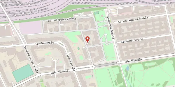 Karte der Umgebung von Lichtburgring 8, 13355 Berlin