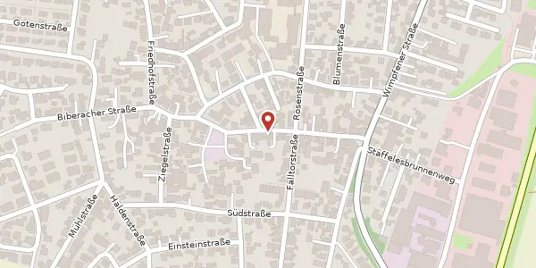 Karte der Umgebung von Hauptstraße 19, 74172 Neckarsulm