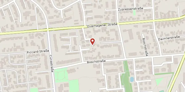 Karte der Umgebung von Boschstr. 62, 59557 Lippstadt
