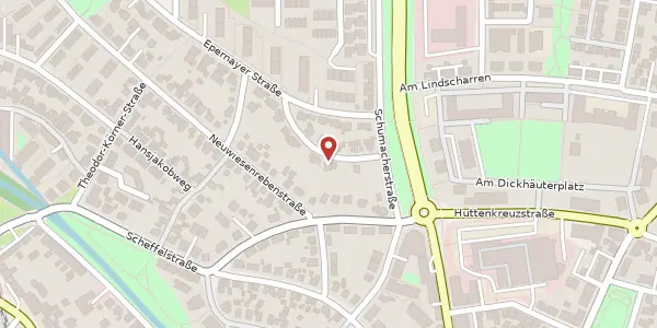 Karte der Umgebung von Ehlersstraße 5, 76275 Ettlingen