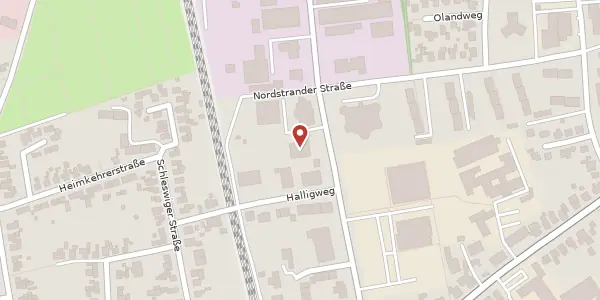 Karte der Umgebung von Rungholtstraße 5 a, 25746 Heide