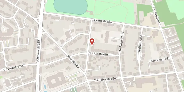 Karte der Umgebung von Albertstr. 16, 44649 Herne