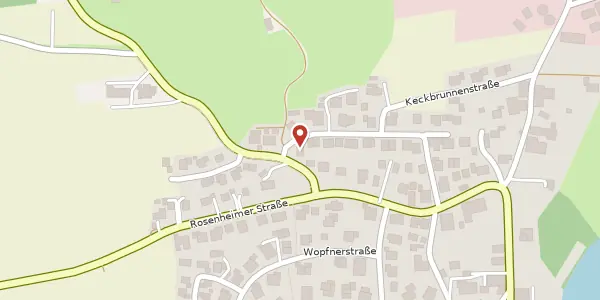 Karte der Umgebung von Johann-Kagermeier- Str. 19, 83358 Seebruck