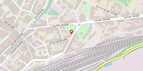 Karte der Umgebung von Oststr. 43, 53879 Euskirchen
