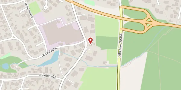 Karte der Umgebung von Hauptstraße 22, 23669 Timmendorfer Strand