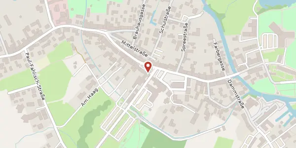 Karte der Umgebung von Ehm-Welk-Str. 35, 03222 Lübbenau