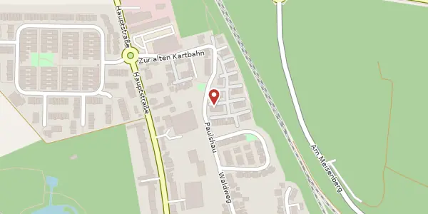 Karte der Umgebung von Zur alten Kartbahn 75, 50169 Kerpen