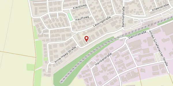 Karte der Umgebung von Margarete-Steiff-Straße 14, 71409 Schwaikheim