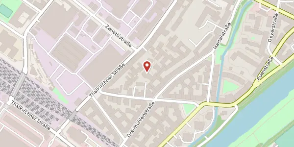 Karte der Umgebung von Thalkirchner Str. 47c, 80337 München
