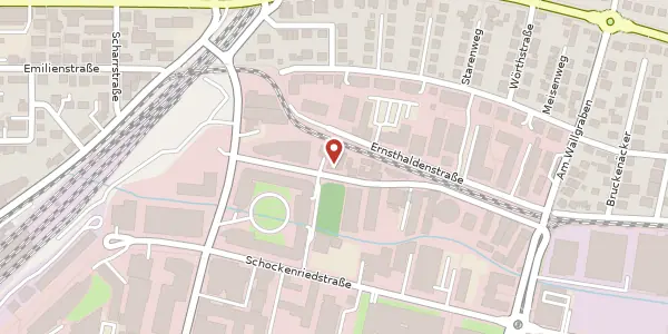 Karte der Umgebung von Kupferstraße 5, 70565 Stuttgart