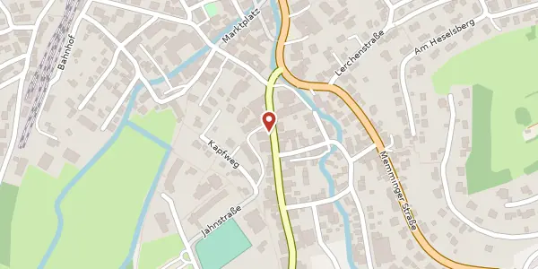 Karte der Umgebung von Schloßstraße 16, 88416 Ochsenhausen