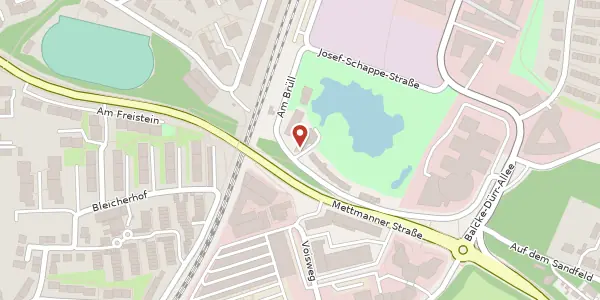 Karte der Umgebung von Am Brüll 17, 40878 Ratingen