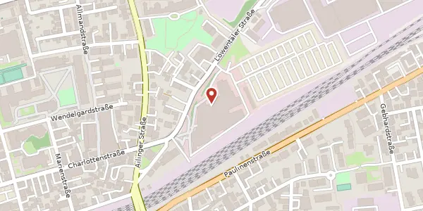 Karte der Umgebung von Löwentaler Straße 20, 88038 Friedrichshafen
