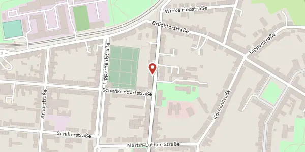Karte der Umgebung von Liebknechtstr. 122, 46047 Oberhausen