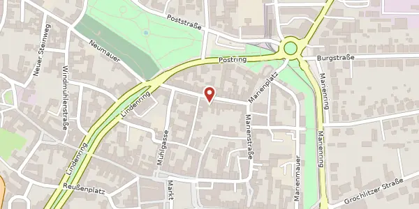 Karte der Umgebung von Fischstraße 25, 06618 Naumburg