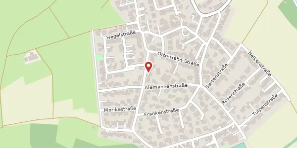 Karte der Umgebung von Schillerstraße 22, 71093 Weil im Schönbuch