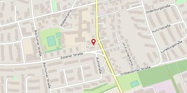 Karte der Umgebung von Bevenroder Straße 29, 38108 Braunschweig