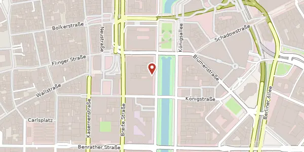 Karte der Umgebung von Königsallee 19, 40212 Düsseldorf