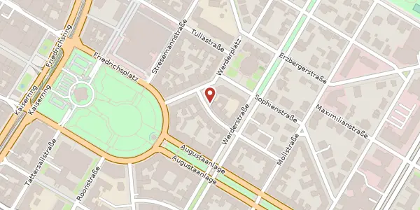 Karte der Umgebung von Beethovenstr. 3, 68165 Mannheim