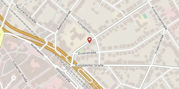 Karte der Umgebung von Rheinallee 4, 53173 Bonn