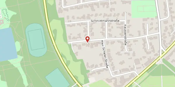 Karte der Umgebung von Am Gleueler Bach 17, 50935 Köln